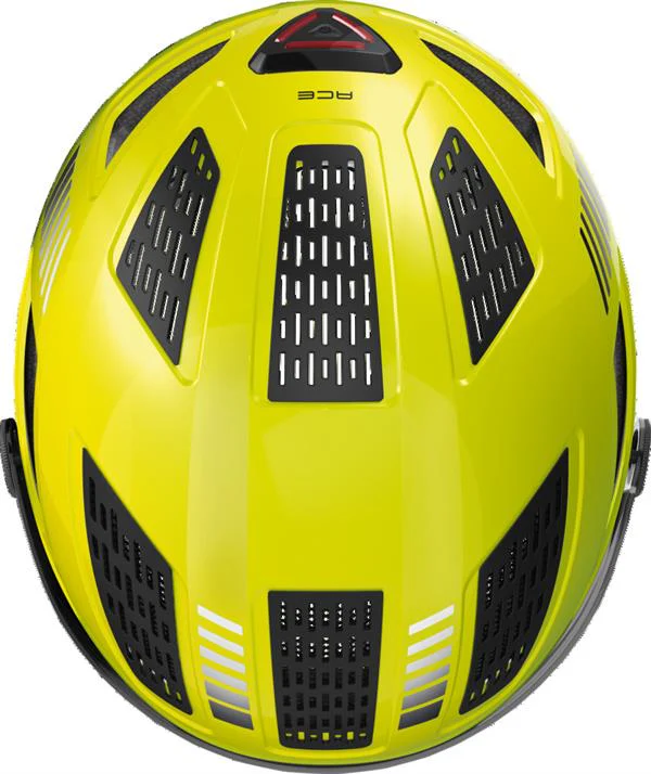 Abus Hyban 2.0 ACE Signal Yellow mit LED Rücklicht - Image 4