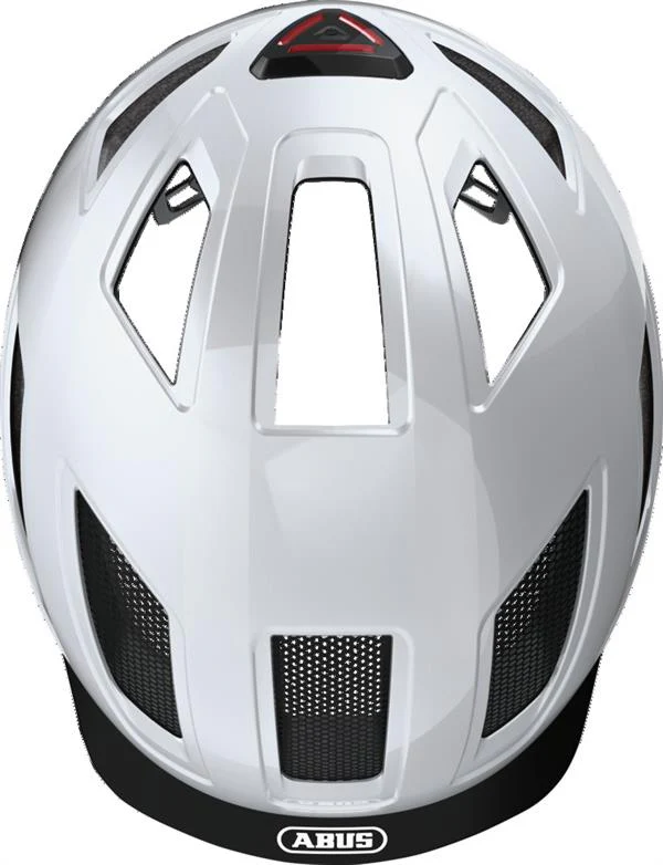 Abus Hyban 2.0 Polar White mit LED-Rücklicht - Image 3