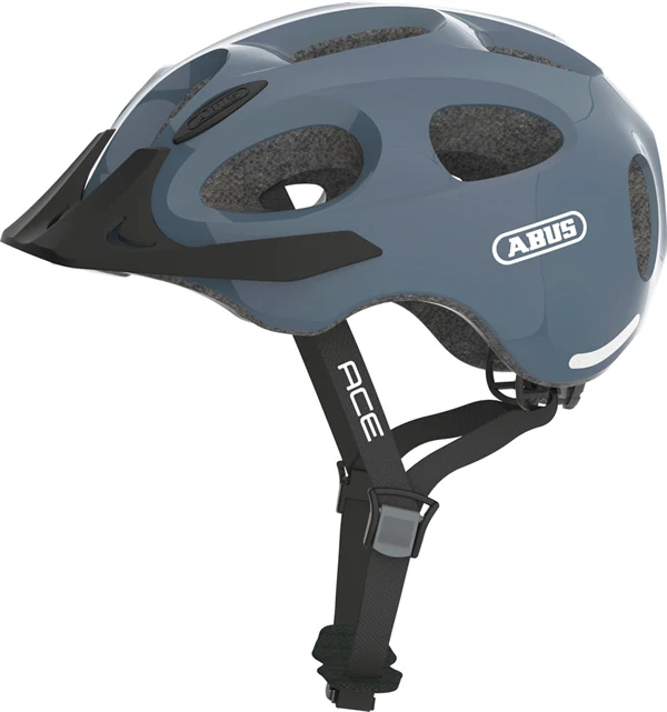 Abus Youn-I Ace Glacier Blue LED Rücklicht